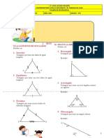 Triángulos: clasificación según lados y ángulos