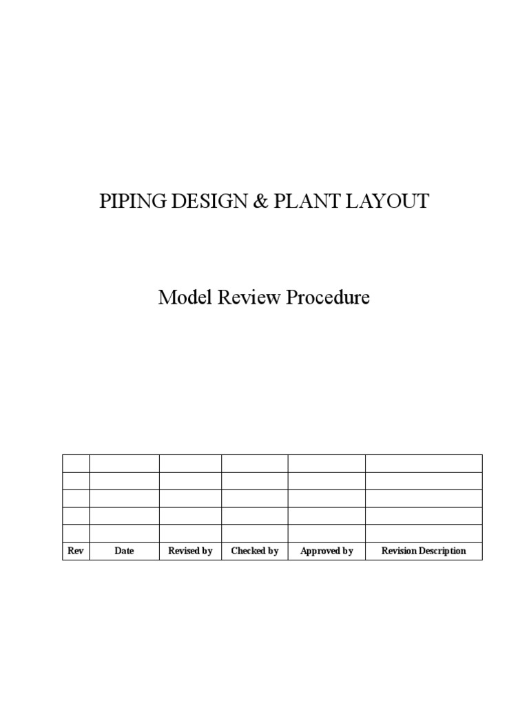 Model Review Procedure Overview | PDF | Design | Computing