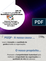 Modelo de Inovação do Programa Gaúcho de Qualidade e Produtividade