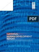 National Human Development: Capacity Development and Integration With The European Union