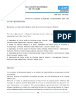 Morbilidad y mortalidad en adultos mayores por crisis hipertensivas