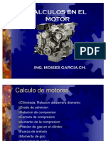 Calculos en El Motor: Ing. Moises Garcia CH