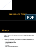 5 - Groups and Teams