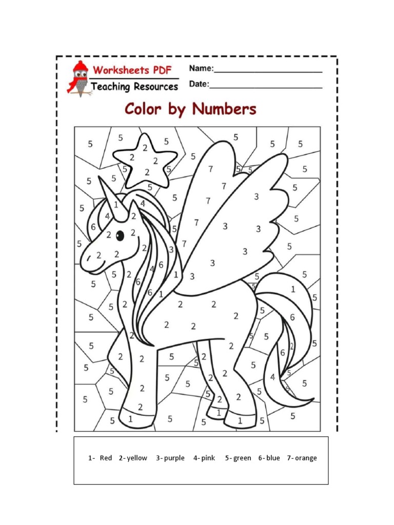 Colouring Year 1 | PDF