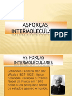 Forcas Intermoleculares