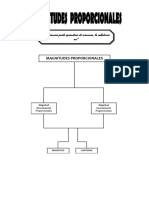Magnitudes Proporcionales