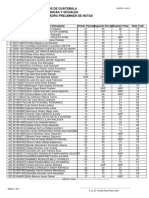 Universidad de San Carlos de Guatemala Facultad de Ciencias Juridicas Y Sociales Cuadro Preliminar de Notas