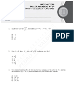 Matemáticas avanzadas: Álgebra y funciones