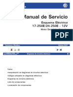 Manual de Servicio: Esquema Eléctrico 17-250E/24-250E - 12V