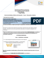 Activities Guide and Evaluation Rubric - Traducida