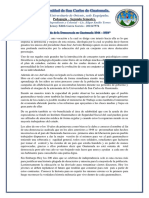 Ensayo "La Década de La Democracia en Guatemala 1944 - 1954"