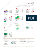 Calendario Grado en Psicología - Web - 0