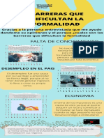 Barreras Que Dificultan La Formalidad