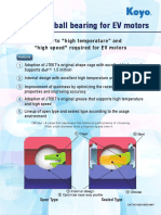 Datasheet Bearing Koyo High Speed PDF