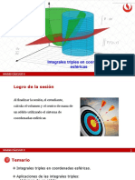 MA263 2021-01 Sesión 7.2 Integrales Triples en Coordenadas Esféricas - IX31