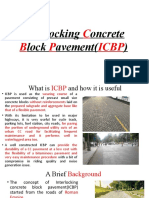 Interlocking Concrete Block Pavement ICB