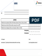 SPBU General Cleaning Checklist