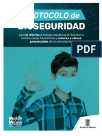 Protocolo Bioseguridad Retorno A Clases - (BORRADOR)