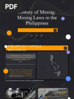 History of Mining Laws