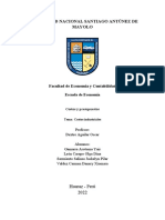 Informe - Costos y Presupuestos - Grupo 3