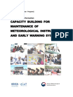 CI - Capacity Building For Maintenance of Meteorological Instruments and Early Warning System