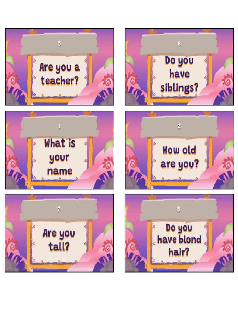Flash Cards Introducing | PDF