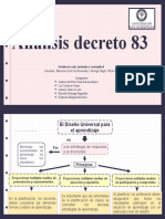 Análisis Decreto 83