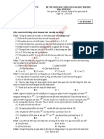 Đề thi chọn HSG môn Sinh học 12 năm 2020-2021 có đáp án - Trường THPT Lý Thái Tổ (download tai tailieutuoi.com)