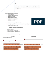 Measurement Distance Taping