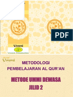 Buku Metode Ummi Dewasa Jilid 2