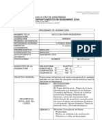 Asignaturas Electivas Infraestructura