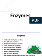 The Key Properties and Functions of Enzymes