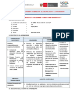 Sesión PS - Qué Alimentos Encontramos en Nuestra Localidad