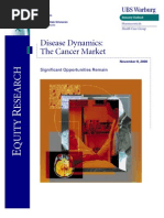 Download The Cancer Market - UBS - Nov00 by emmanuel_2m SN59764356 doc pdf