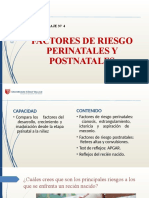 Factores de Riesgo Perinatal y Posnatal