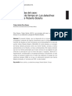 Las Jornadas Del Caos La Nocion Del Tiempo en Detectives Salvajes