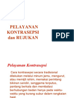 Pelayanan Kontrasepsi Dan Rujukan