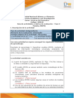 Guía de Actividades y Rúbrica de Evaluación - Unidad 1 - Fase 2 - Modelos Arima