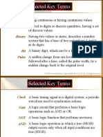 Selected Key Terms