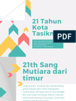 21 Tahun Kota Tasikmalaya