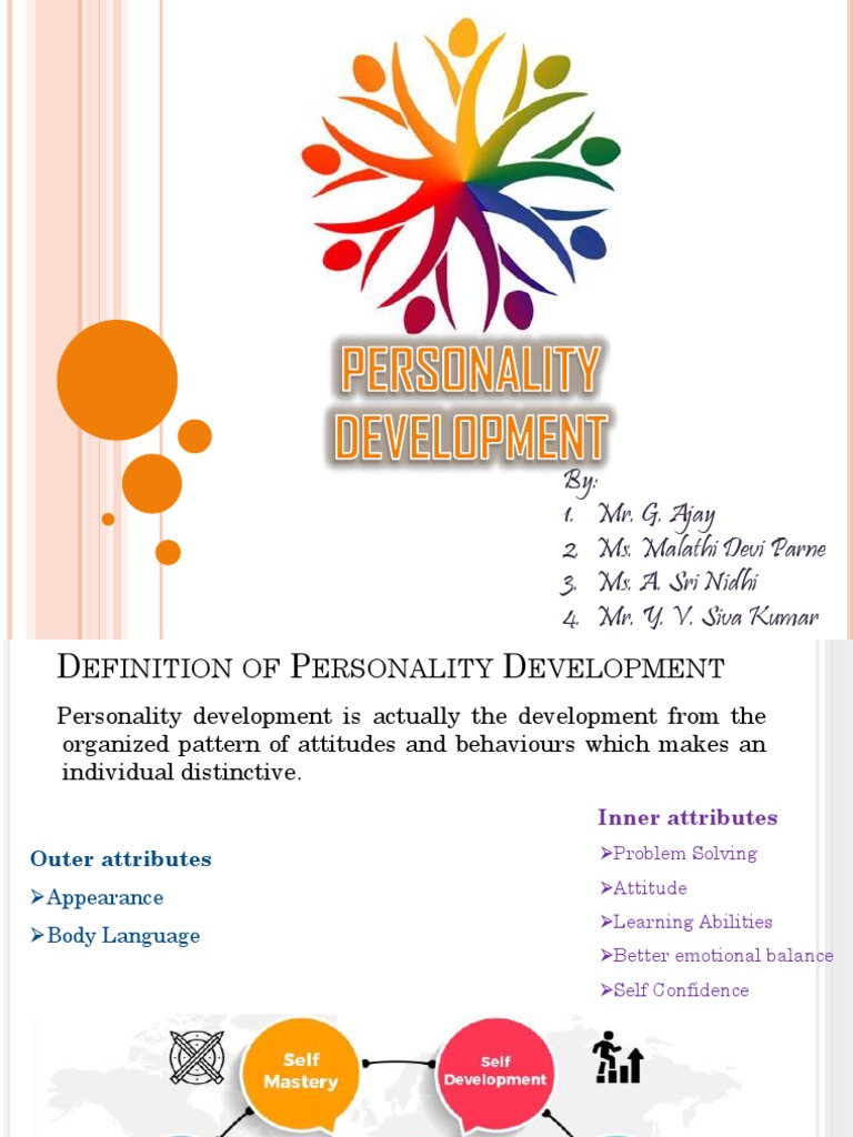 assignment on personality development pdf