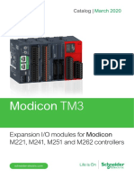 Catalog Modicon TM3 Expansion IO Modules For Modicon M221 M241 M251 and M262 PLC
