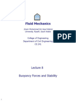 Lecture 8 - BouyancyForces