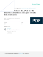 A Comparison Between The 4DVAR and The Ensemble Kalman Filter Techniques For Radar Data Assimilation - Caya Sun Snyder