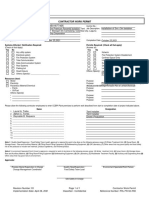 PHL-FR-SC-550 Contractor Work Permit