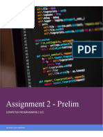 Assignment 2 - Prelim - CP2