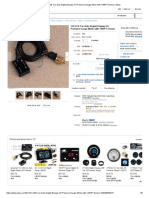 12V LED Car Auto Digital Display Oil Pressure Gauge Meter With 1 - 8NPT Sensor - Ebay