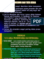 MANAJEMEN SISTEM DAN PROSEDUR