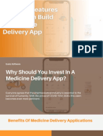 Cost and Features Involved To Build Medicine Delivery App