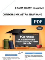 Kontes Kreatifitas Pembelajaran Guru 2021